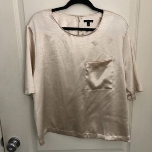 Beautiful Rose Gold Silky Top